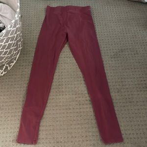 Pink Forever 21 leggings